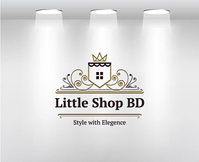 Online Shop Logo- Little Shop BD brand design brand identity branding design graphic design illustration logo online shop logo vector