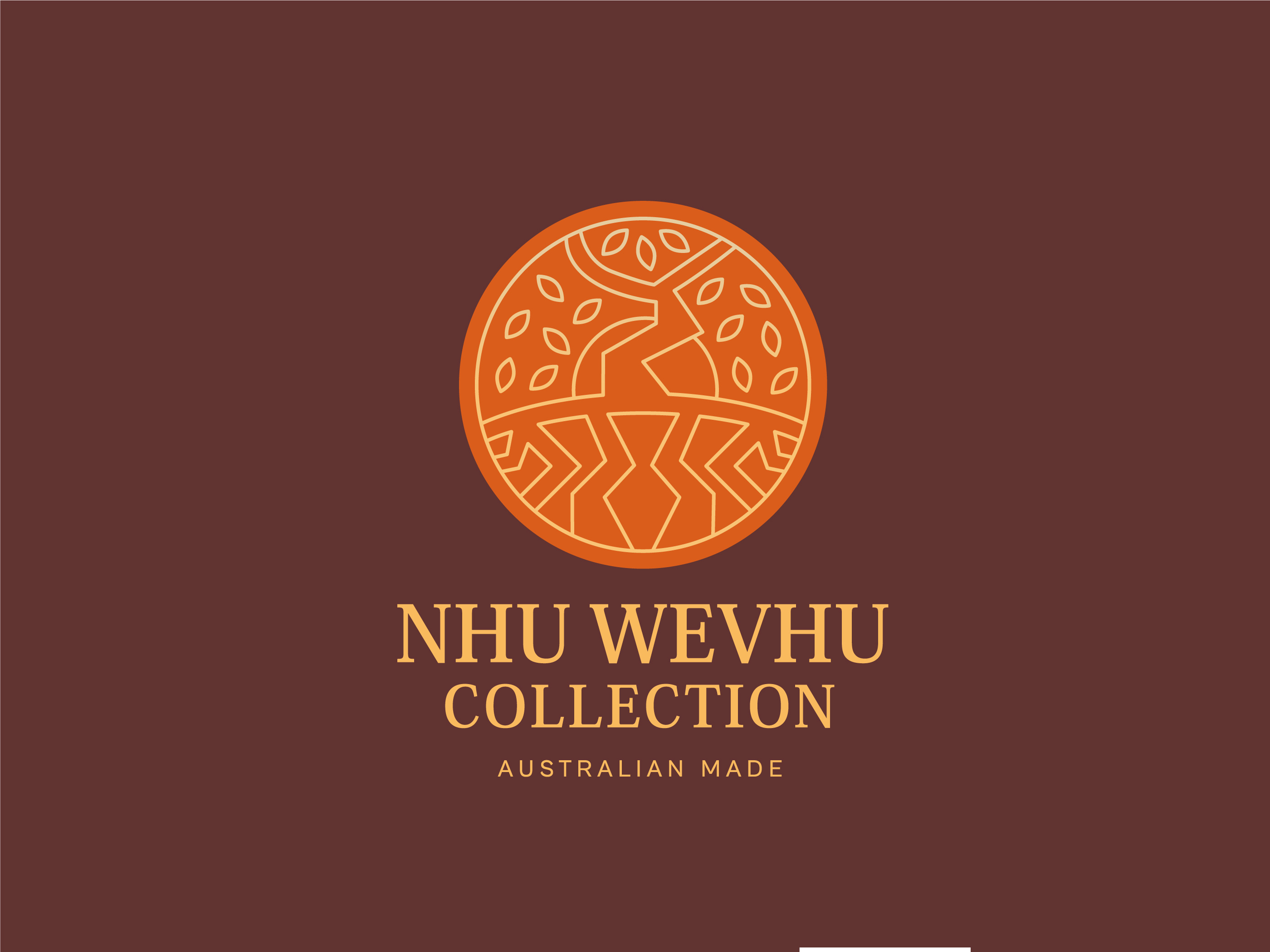 NHU WEVHU Handmade Jewelry badge branding design icon illustration logo type ui ux vector