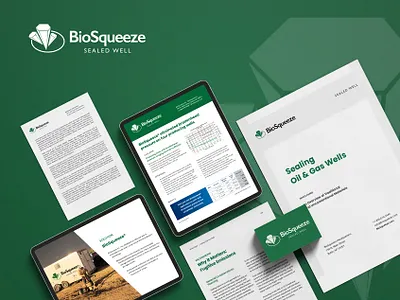 BioSqueeze Corporate Suite biosqueeze corporate corporate case study corporate letterhead corporate logo design graphic design industrial logo design logo logo design white paper design