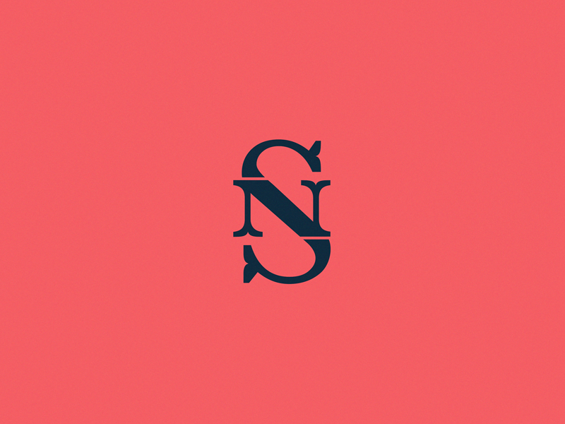 SN monogram by Yuri Kart on Dribbble