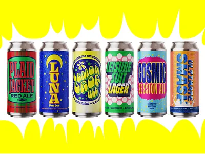 Cliffside Brewing Label Refresh beer beer label canadiancraftbeer craft beer leechtown packaging design