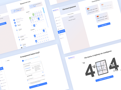 Old project 404 branding cards design digital error fintech graphic design illustration logo platform search service ui ux web