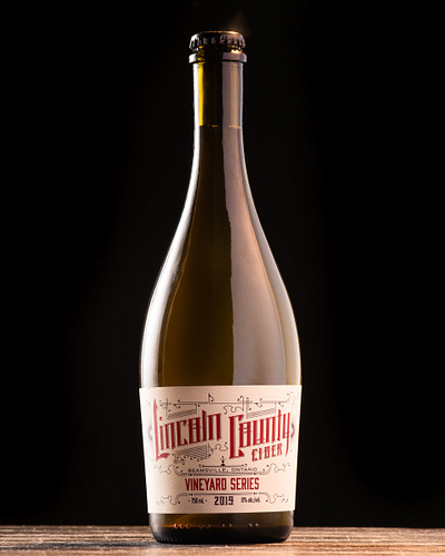 Lincoln County Cider alcohol alcoholpackaging cider ciderlabel craftcider labeldesign packaging