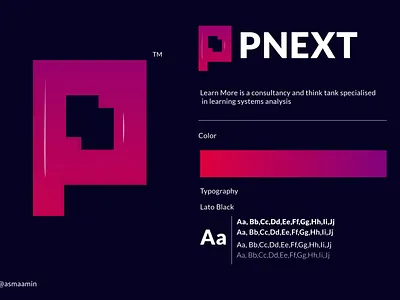 PNEXT BRAND LOGO 3d app branding design graphic design iconic logo iconic logo design letter p logo logo app logo brand logos next logo vector