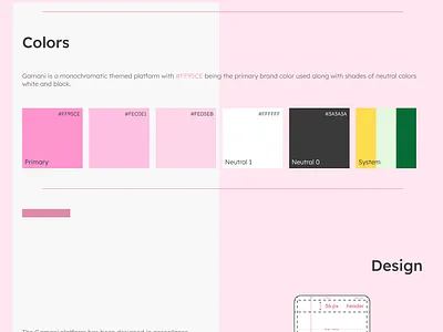 Gamani Android UI Colors colors design ui
