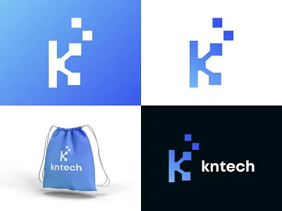 Tech Logo Mark 3d app app logo branding business logo creative custom logo design ecommerce flat logo k logo lettermark logo logo design logomark logos modern logo startup logo tech tech logo technology