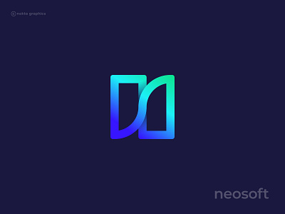 Neosoft - Letter N logo, N+S Tech logo brand identity branding graphic design identity illustration logo logo design logo mark logos modern logo n n letter n logo symbol tech tech company tech logo technology technology icon visual identity