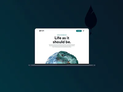 HYLTH self improvement UI UX homepage design branding design graphic design illustration logo ui ux vector