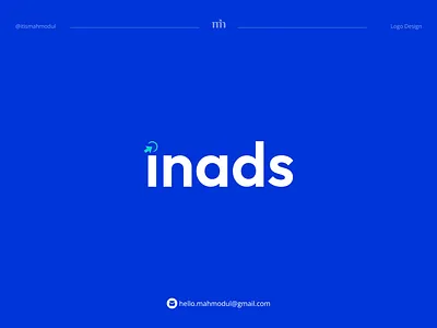 inads - Logo Design (unused) ads advertiseing company logo advertisement company logo app icon brand logo branding design graphic design i icon identity design inads itsmahmodul logo logo concept logo desgin logo idea logo mark marketing marketing logo