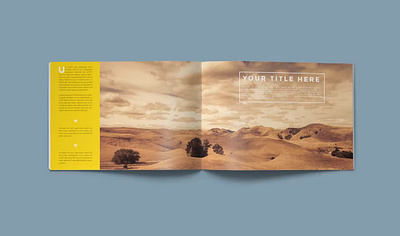 Free Clean Brochure / Catalog Template 3d art architecture blue brochure design brochure template catalog design catalog template clean clean brochure cool easy elegant flexible magazine minimal modern shape urban white yellow