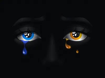 My soul now 🇺🇦 illustration nft soul ukraine war