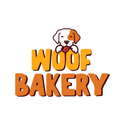 Woof Bakery Logo Idea branding dog food logo dog logo logo