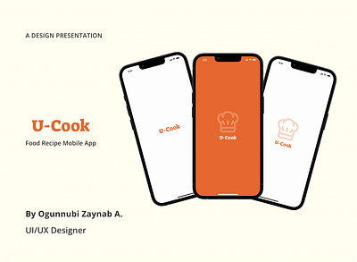 U-Cook Food Recipe App appdesign application design designer figma figmadesign foodrecipe mobileapp presentationdesign productdesign ui uidesigner uiux ux uxdesigner