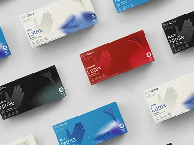 ProfiGlove / glove minimal package package design product