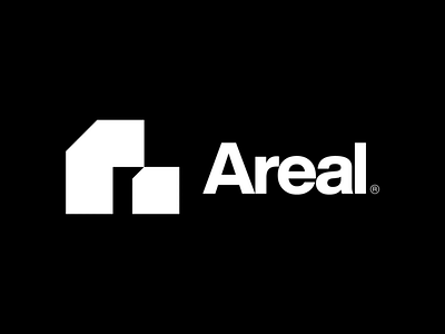 Areal - Open Door Real Estates Logomark Design brand identity branding building door geometric home house land landlord logomark logotype minimal modern pay real estate rent tenant timeless