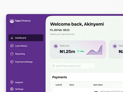 BNPL Loan Tracking App bnpl finance product design typography ui ux design