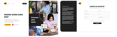 RowTicket System for business business landing negocios tickets web webpage website