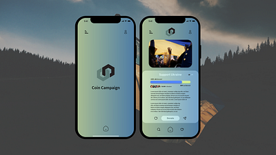 #DailyUI #032 Crowdfunding Campaign adobexd app branding dailyui design graphic design illustration logo typography ui ux vector