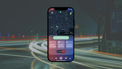 #DailyUI 029 Map app branding dailyui design graphic design illustration logo typography ui ux vector