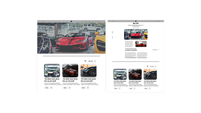 #DailyUI #035 Blog Post adobexd app branding dailyui design graphic design illustration logo typography ui ux vector