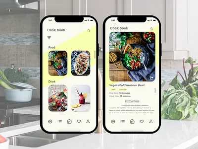 #DailyUI #040 Recipe adobexd app branding dailyui design graphic design illustration logo typography ui ux vector