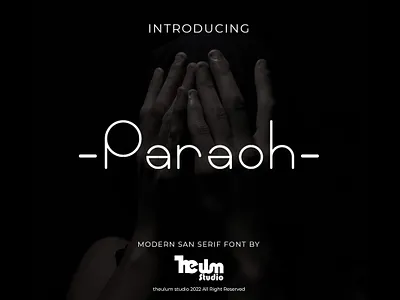 Paraoh - Classy San Serif Font beauty circle classic classy clean cool feminine font font design handwriting lovely mondern monospaced paraoh san serif simple traditional typeface typography women