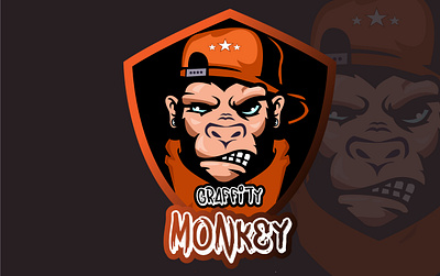 NFT Graffiti Monkey 3d animation branding graphic design logo motion graphics nft ui