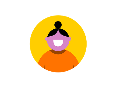 Avatar Lady in Frame 👩🏻‍🦰 3d animation branding design flat graphic design illustration logo motion graphics ui vector