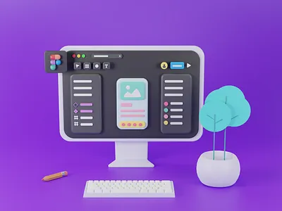 Figma 3d animation art blender branding dark design digital illustration digitalillustrating figma flat graphic design illustration illustration art illustrations logo motion graphics team ui ux