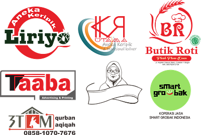 Logo UKM logo brand logo desain logo pemasaran logo umkm