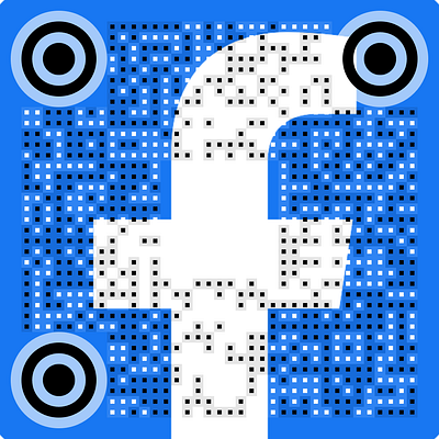 Social Media QR Code With Logo #2 logo qr code qrcodemakerr