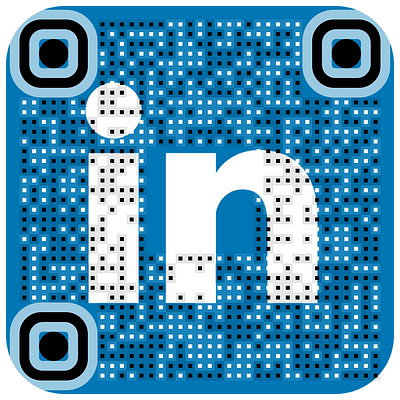 Social Media QR Code With Logo #5 qr code generator