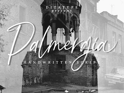 Palmergia - Handwritten Font branding design font fonts graphic design logo logotype typography ui
