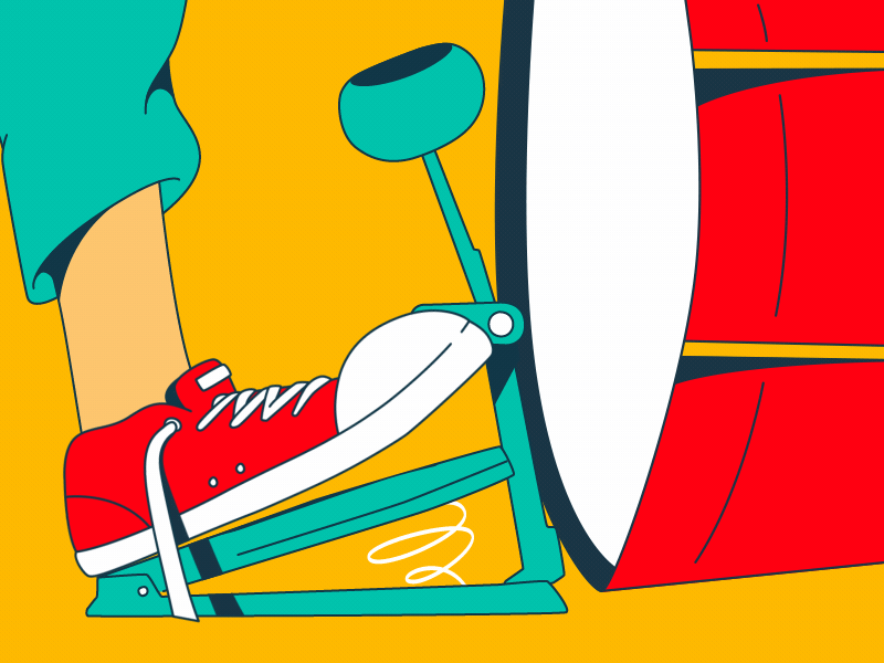 Drum af animation animation after effects brazilero duik bassel