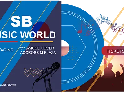 Concert Feast Type graph graphic design