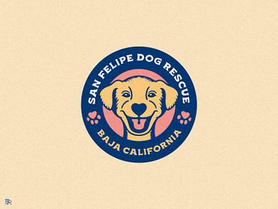 Dog Rescue logo_BRD_5-30-22 design dog illustrator logo rescue