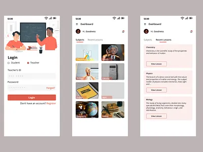 school app branding design graphic design logo product design ui ux