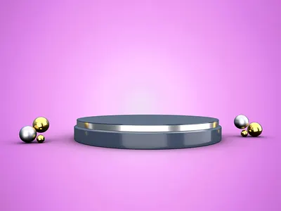 3d Shape for Product Display Presentation Podium 3d base