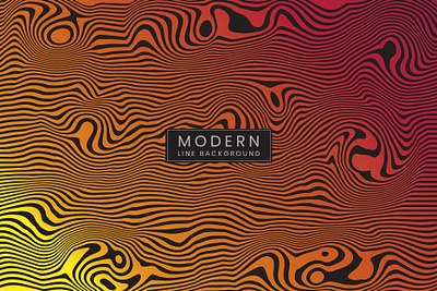 Colourful Abstract Wave Zigzag Line Background vector background