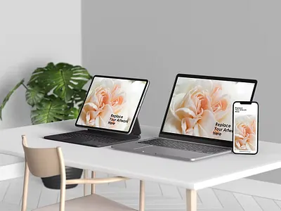 Free Multi Device Responsive Screen Mockup abstract clean device display laptop mac macbook mockup multi device multi devices phone phone mockup presentation realistic responsive simple smartphone web webpage website