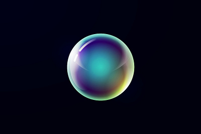 A bubble. design illustration vector