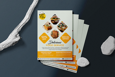 Restaurant Flyer Design flyer flyerdesign food flyer graphic design restaurant flyer design