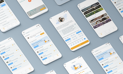 Therapy App app design ui ux