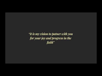 Website design concept for pastor Emmanuel Iren (uncommissioned) branding design minimal ui user experience user interface web design