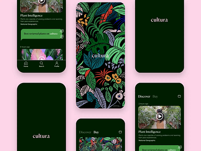 Cultura - The plant discovery app for eccentric people app ecommerce environment flowers garden gardening gardening app green growing horticulture interior nature plant app plant shop plant store plants pot pot plants product shop app web