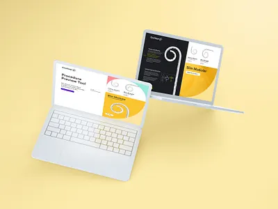 Cochlear Procedure Preview Tool Application aid biotech brand design branding design editorial educational graphic design health hearing interface layout mockup ui