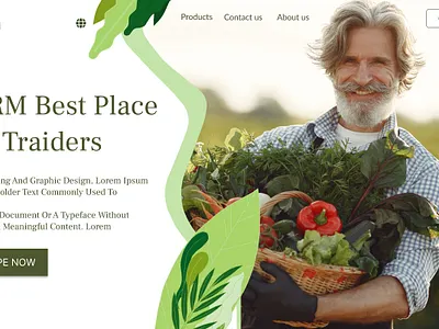 GOLDEN FARM design ui ux