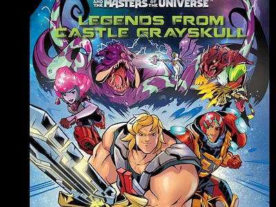 He-Man Graphic Novel anime character design comic comic book comics graphic novel he man illustration manga masters of the universe netflix scholastic