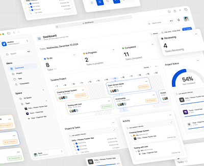 Motiflow | Project Management Dashboard add a task ai cool website crm crm website dashboard data ai design fintech manager productivity service startup ui ux uxui web app web design web design inspiration website