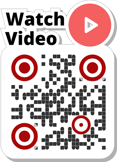 Social Media QR Code with a Logo #12 bar code